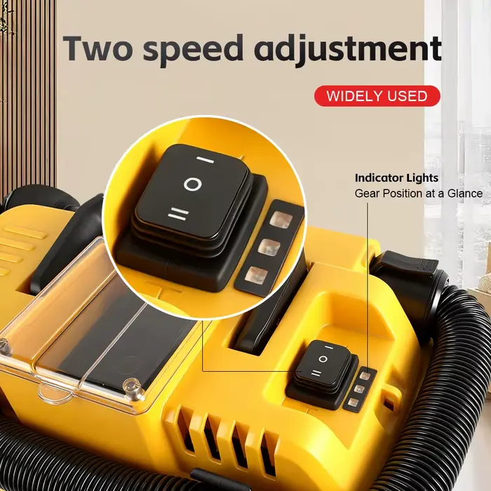 Aspirateur sans fil Lithium-Ion sans brosse