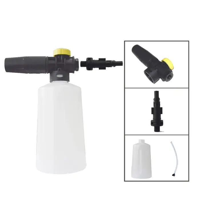 Lance à mousse de neige de 750ML pour Lavor Parkside Sterwin pompier voiture nettoyeurs haute pression générateur