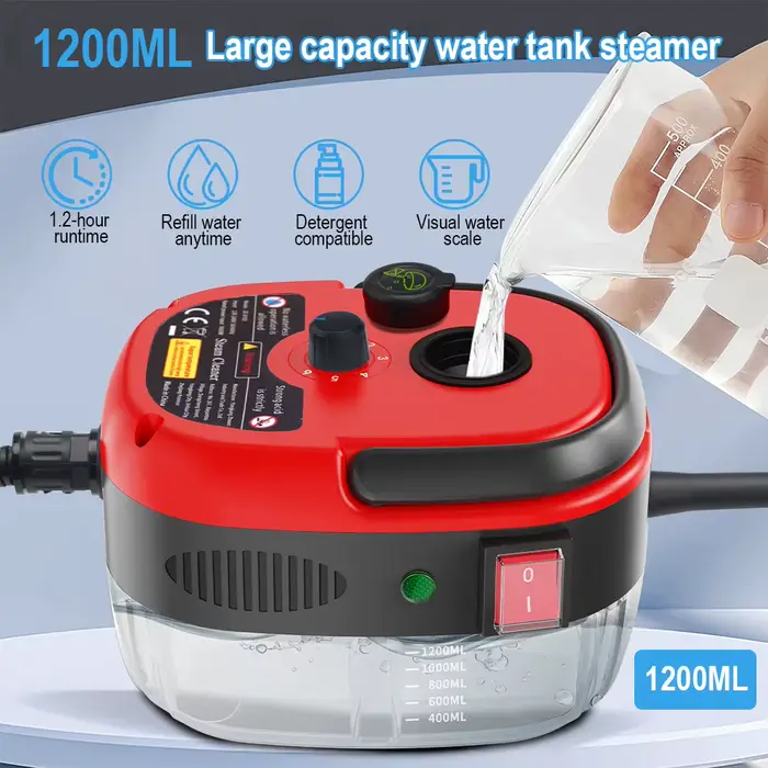 Nettoyeur vapeur haute pression multifonctionnel portable pour la cuisine