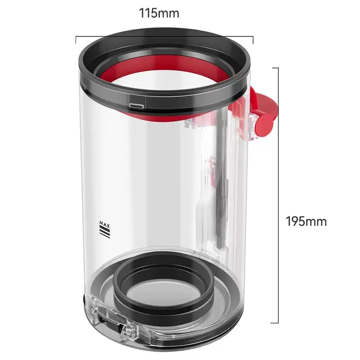 Grand bidon de remplacement amélioré pour aspirateur Dyson V11 V15 SV14 SV15 SV22