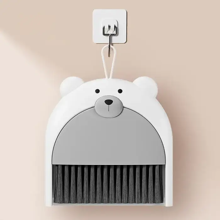 1 pièce de Mini balai de bureau avec ensemble de pelle à poussière