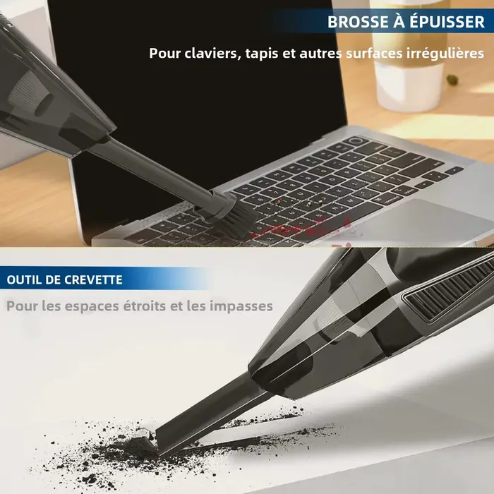 Aspirateurs sans fil portables puissant aspiration Rechargeable aspirateur à main sans fil accessoires électroniques de voiture