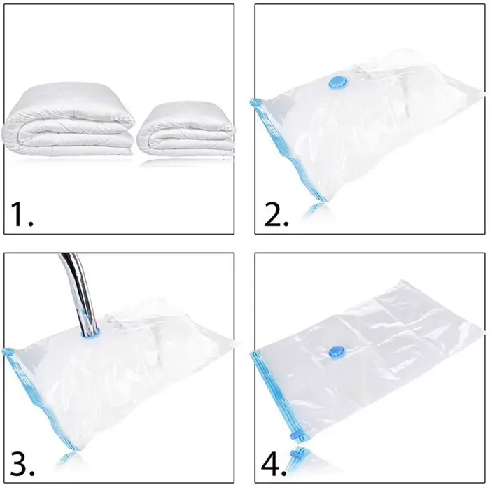 Sacs de rangement sous vide avec Valve