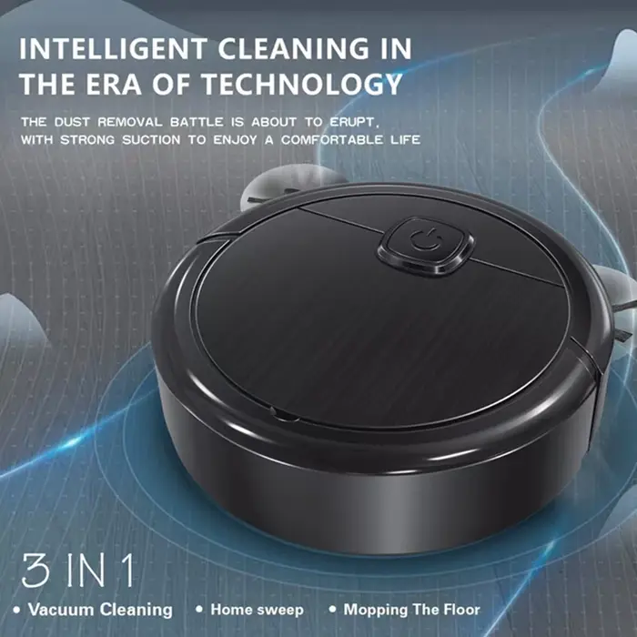 Robot aspirateur intelligent 3-en-1 avec serpillière