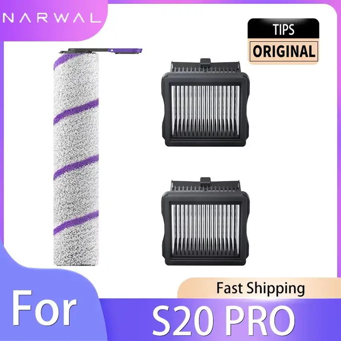 Accessoires d'origine pour aspirateur sec et humide Narwal S20 Pro/Rowenta X-Clean 10
