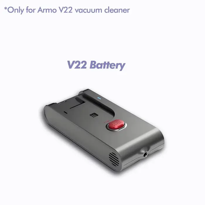 Batterie uniquement pour aspirateur Armo Brand S16/V18/V22, veuillez contacter le vendeur avant d'ac