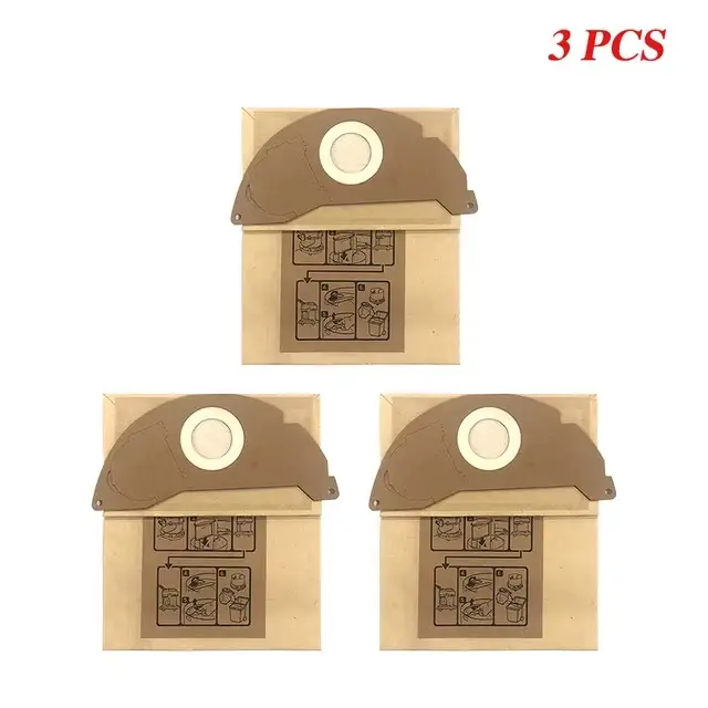 Sacs à poussière avec filtres Hepa pour aspirateur Karcher WD2.250 WD2250 A2004 A2054 MV2 WD2, pièce