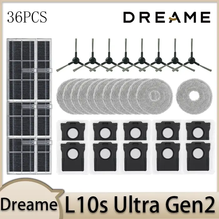 Accessoires pour aspirateur robot Dreame L10s Ultra Gen2 : brosse principale