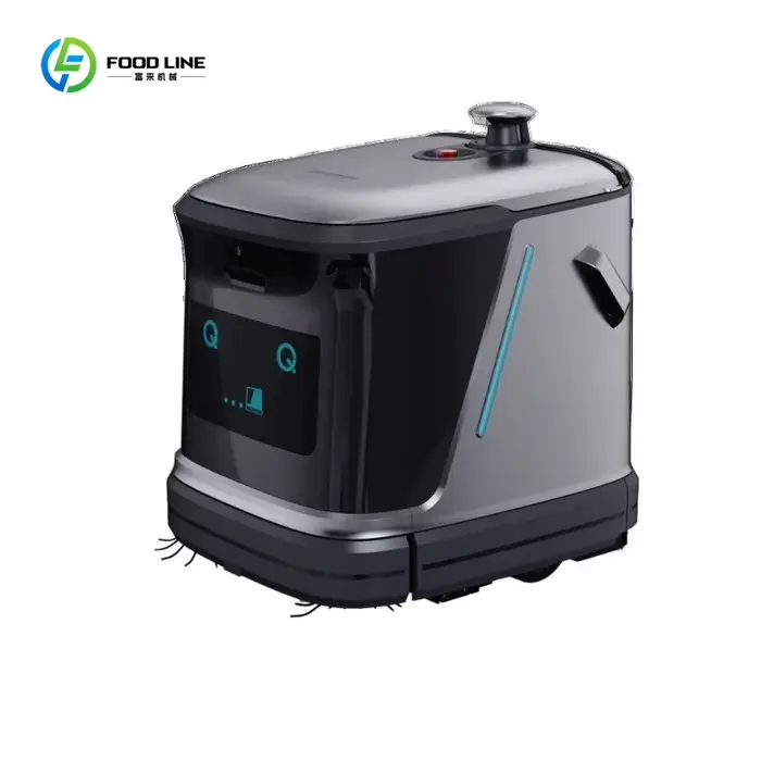 Robot de nettoyage intelligent commercial avec recharge automatique, fonction anti-collision, nettoy