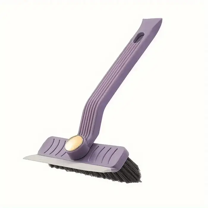 Brosse de nettoyage de carrelage polyvalente 3 en 1 360 ° Épurateur rotatif à poils durs pour sols