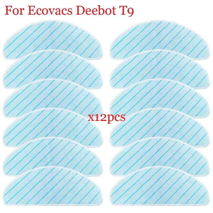 Tissu de vadrouille lavable pour aspirateur électrique Ecovacs Deebot Ozmo T9 AIVI T9 PRO T9 MAX T9,