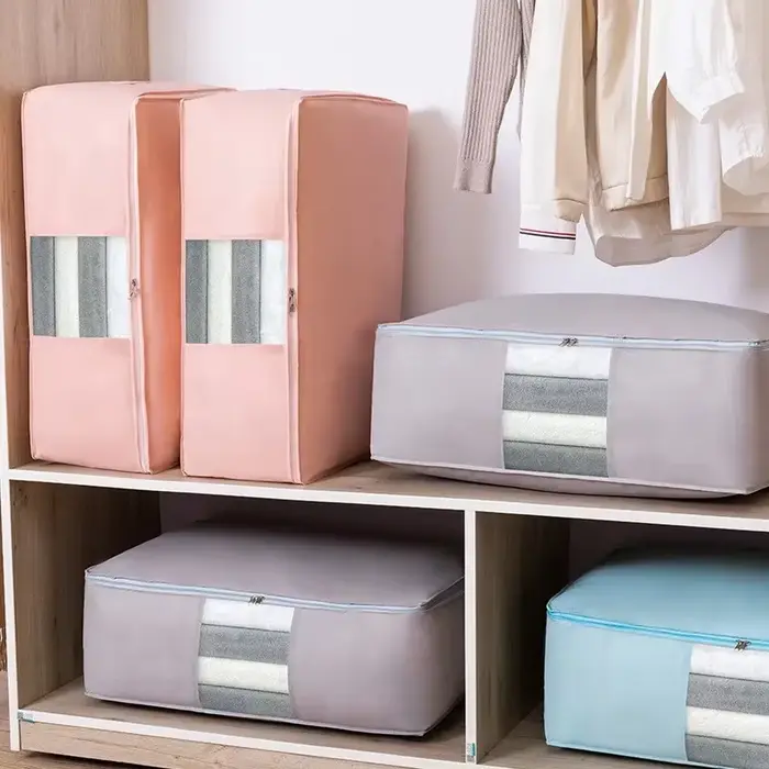 Sacs de rangement pliables pour vêtements et couettes – très grande capacité pour le déplacement et