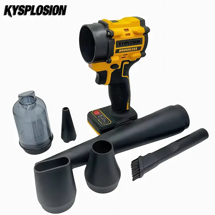 Pour DeWALT 20V batterie sans brosse aspirateur sans fil souffleur plumeau d'air 2 en 1 portable tap