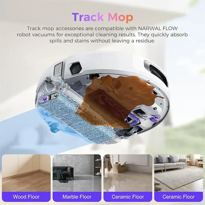 Kit d'accessoires 16 pièces pour robot aspirateur NARWAL FLOW