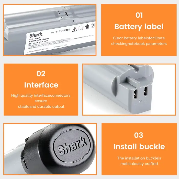 Batterie pour aspirateur sans fil Shlavabo