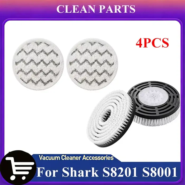 Pièces de rechange pour balai vapeur Shark série S8201/S8001/S7201/S7000, tampons de remplacement et