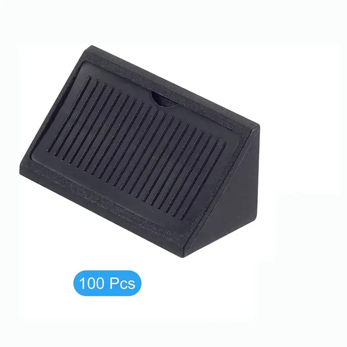 Support d'angle en plastique nylon 90 ° Support de fixation à angle droit, étagère, renfort de pla