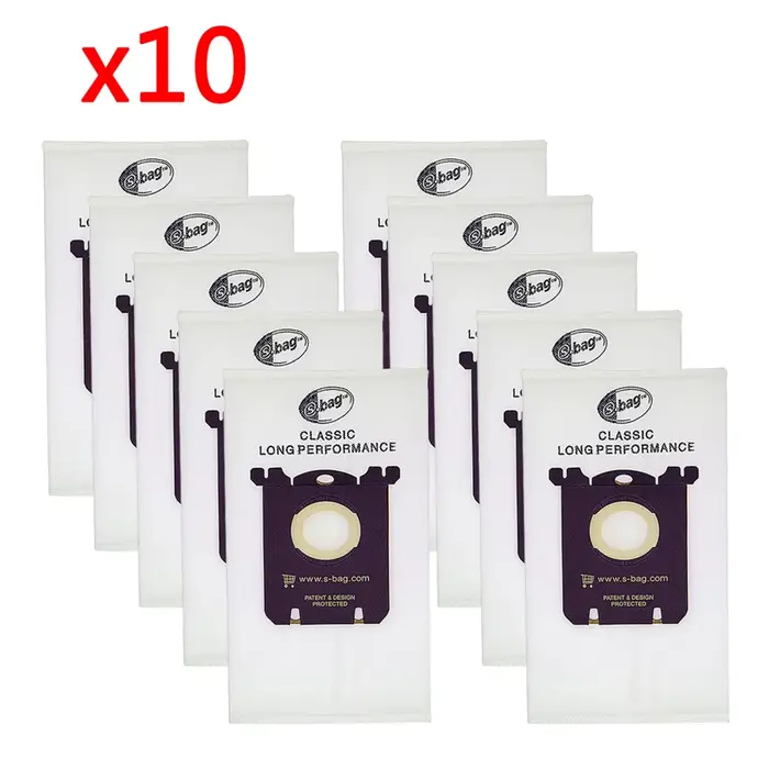 Sac d'aspirateur pour Philips, lot de 10 pièces, pour aspirateur et aspirateur, compatible avec les 