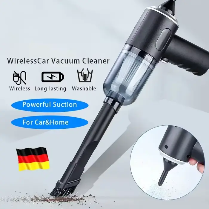 Xiaomi aspirateur de voiture 2900000 PA puissant 4 en 1 Machine propre sans fil soufflage aspiration Portable