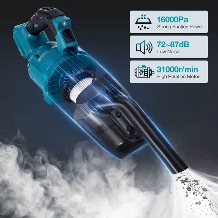 Makita – aspirateur électrique portatif sans fil