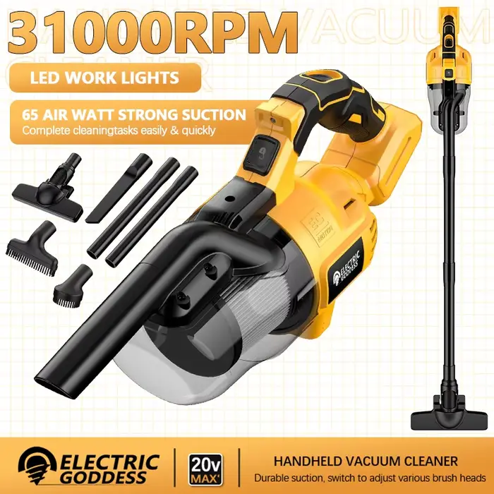 EG 16000PA grande aspiration sans fil aspirateur électrique collecteur de poussière