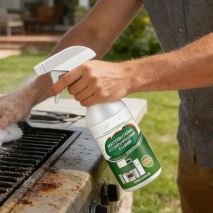 Nettoyant de cuisine 100 ml, spray dégraissant pour taches d'huile, réduit les odeurs, restaure la douceur des surfaces, rafraîchissant, dégraissant multifonctionnel