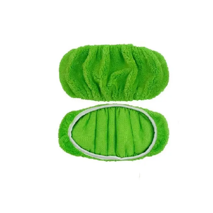 Housse de rechange pour vadrouille plate, 2 pièces, tampon de nettoyage en microfibre réutilisable, 