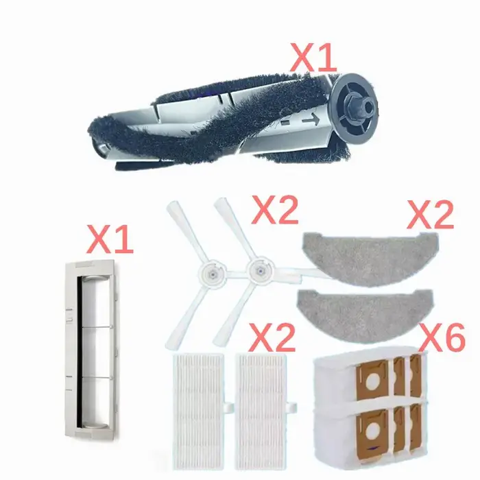 Arnagar S8 pro IMILAB V1 Robot aspirateur 100% Kit de pièces de rechange d'origine