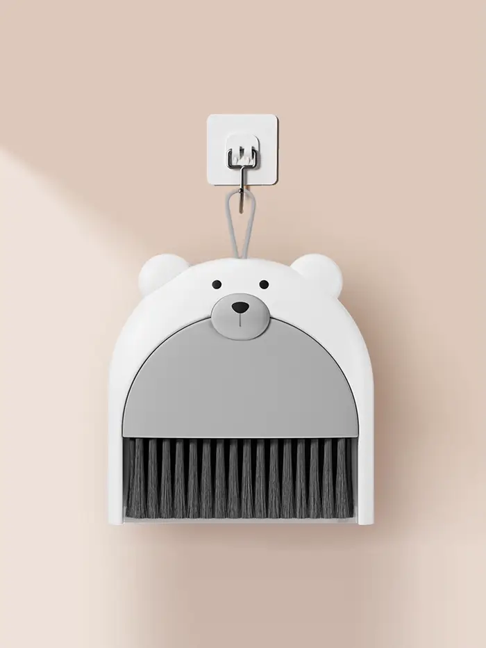 Petit balai pelle à poussière ensemble dessin animé ours en peluche ménage bureau