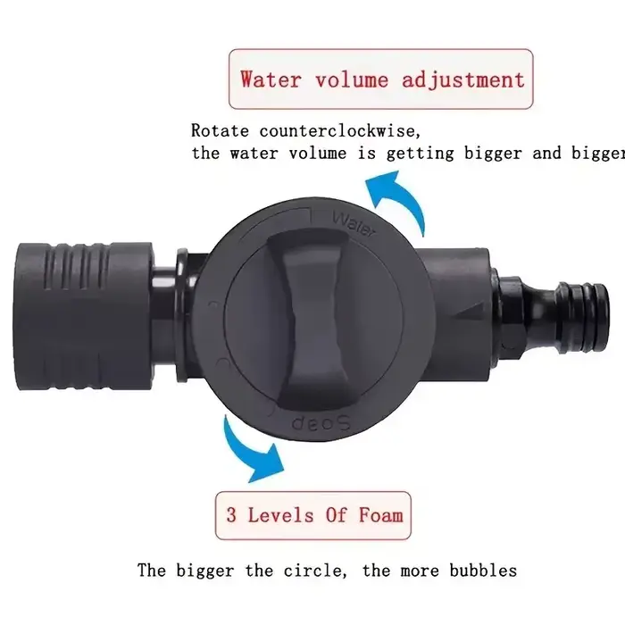 1 pièces lavage de voiture pistolet à eau haute pression buse de pulvérisation laveuses