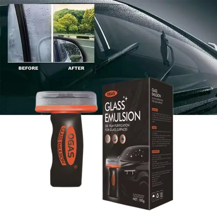Dissolvant de Film d'huile d'émulsion de verre portatif