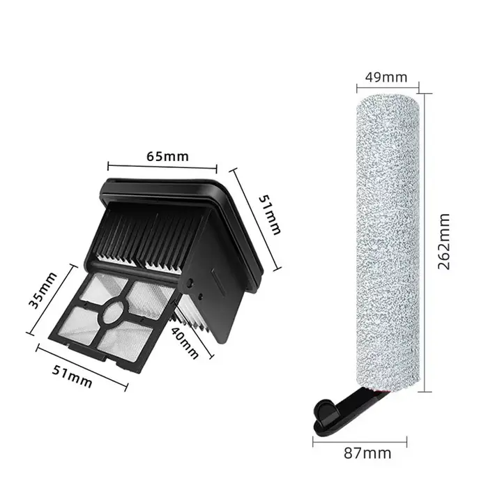 Pièces de rechange pour aspirateur sec et humide Dreame H12 Pro / H12Plus / H12 dual Soft Brush