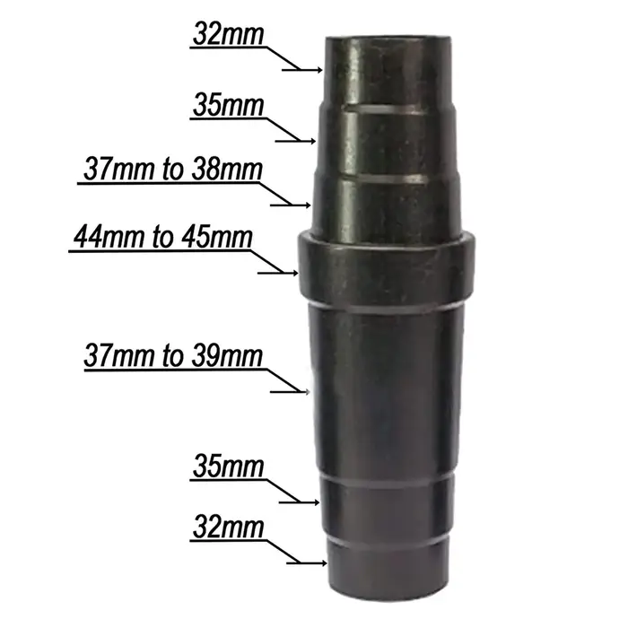 Adaptateur de connecteur de tuyau d'extraction de poussière pour aspirateur et outil électrique