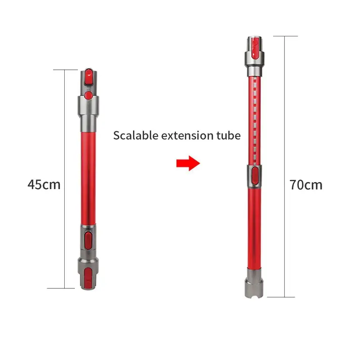 Tube d'extension télescopique pour aspirateur à main Dyson V7 V8 V10 V11 V15