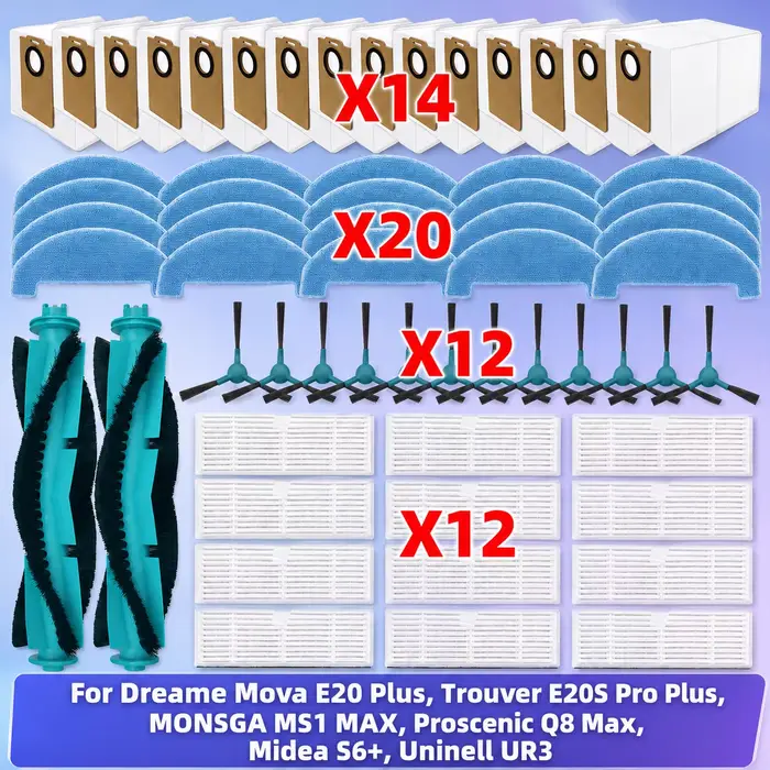 Compatible avec Dreame Mova E20 Plus