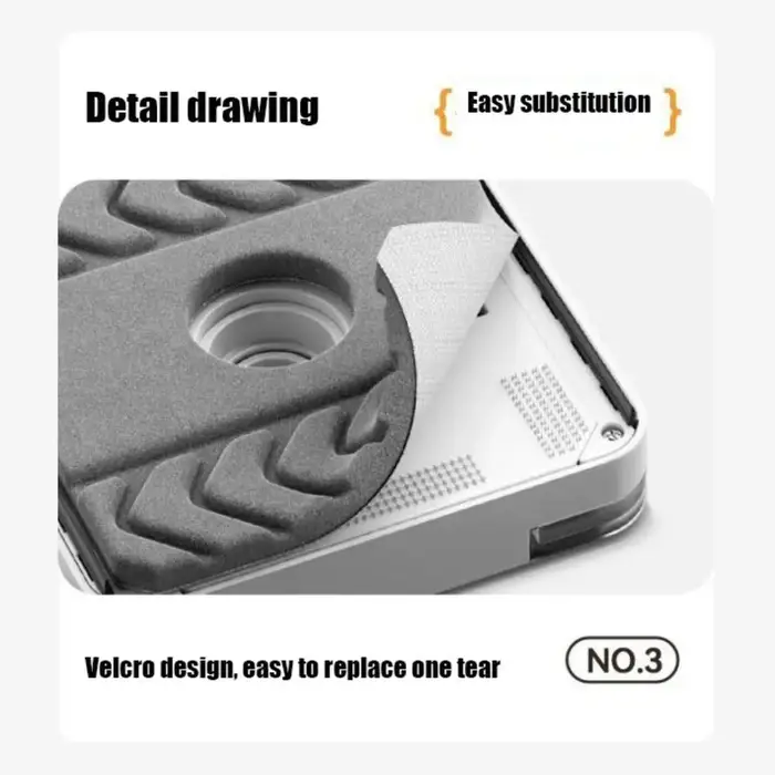 Outil de nettoyage de fenêtres en acier inoxydable et PP, gris, extensible, pour nettoyeur de vitres en hauteur, tige en arc flexible