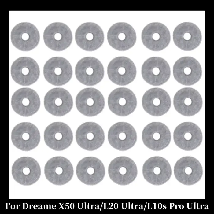 Chiffon de nettoyage pour aspirateur robot Dreame X50 Ultra/L20 Ultra/L10s Ultra/X30