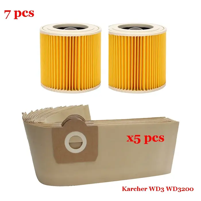 Pièces de rechange pour aspirateur Karcher MV3 WD3 WD3200 WD3300 A2204 A2656