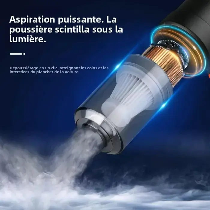 Aspirateur souffleur 2-en-1 sans fil rechargeable haute puissance