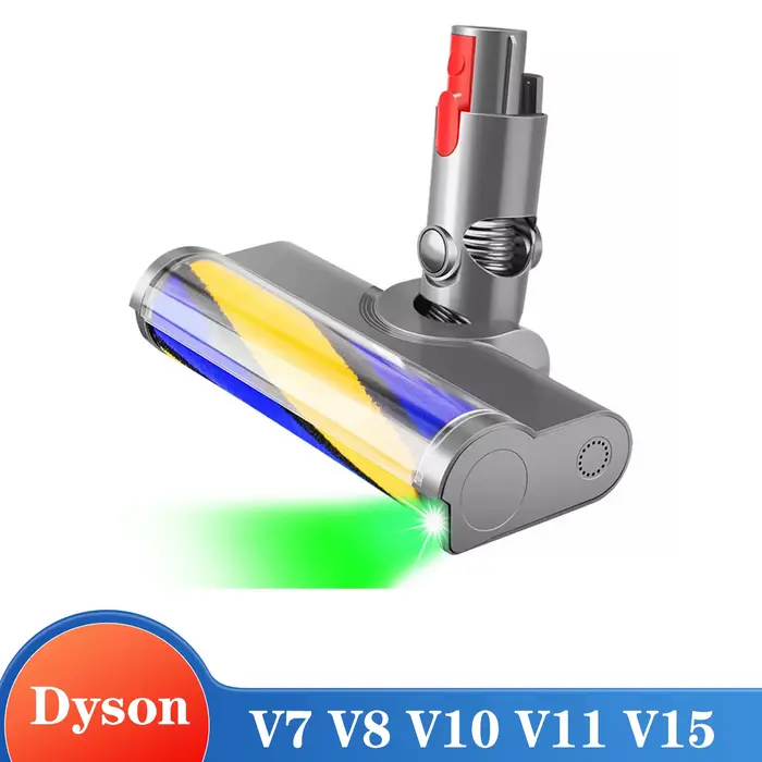 Tête de brosse souple améliorée pour aspirateurs sans fil Dyson V6 V7 V8 V10 V11 V15 V10 Slim V12