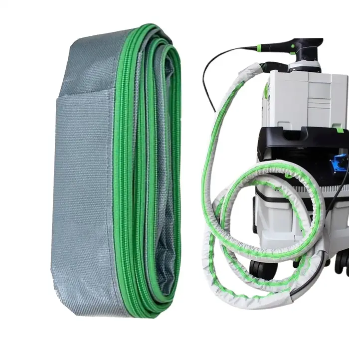 Housse de protection en tissu pour tuyau d'aspirateur de 3,5 m, enveloppe pour tuyau d'aspirateur, accessoires de protection pour aspirateur