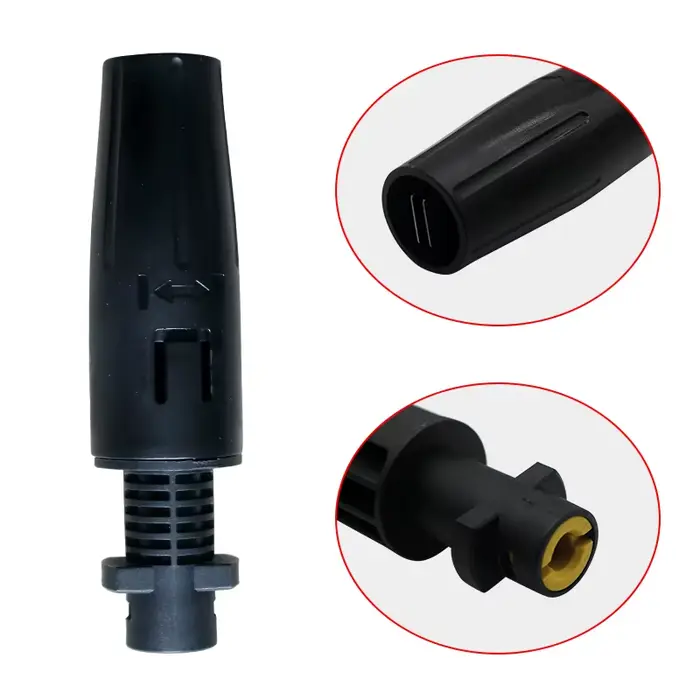 Pistolet nettoyeur haute pression avec lance à jet turbo