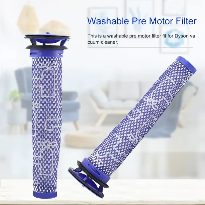 Filtre de nettoyage pré-moteur lavable, 2 pièces, pour aspirateur à main DYSON V6 V7 V8 DC62 DC61 DC