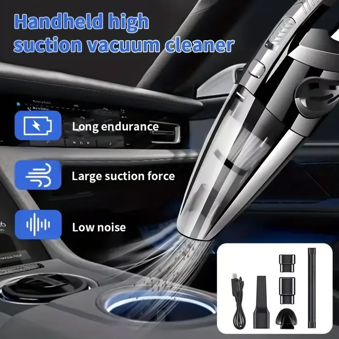 Aspirateur portable sans fil pour voiture