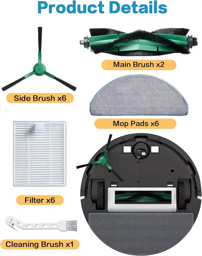Brosse principale pour IRobot Roomba Combo Essential Y0140