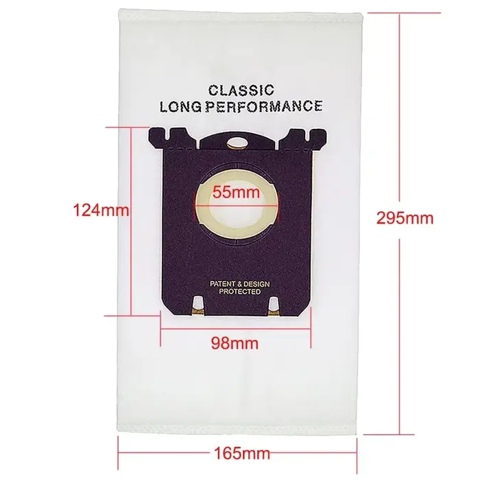 Sacs à poussière pour aspirateur s-bag et 2 filtres Hepa H12 + 4