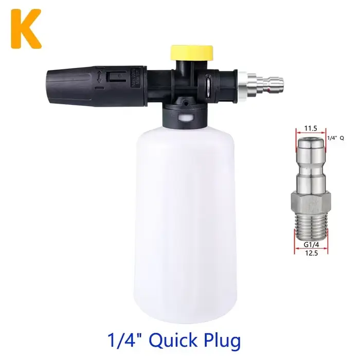 Canon à mousse pour Karcher K2 K3 K4 K5 K6 K7 parkside