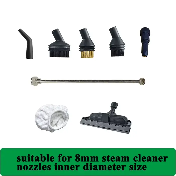 Brosse à vapeur pour aspirateur TC-SC-002, tête de 8mm, buses d'essuie-glace en verre, arroseur file
