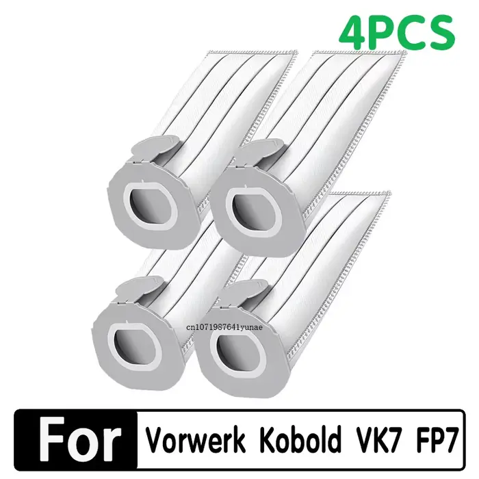 Sacs d'aspirateur pour Vorwerk Kobold VK7 FP7, Kit de sacs d'aspirateur pour aspirateur Kobold vk7