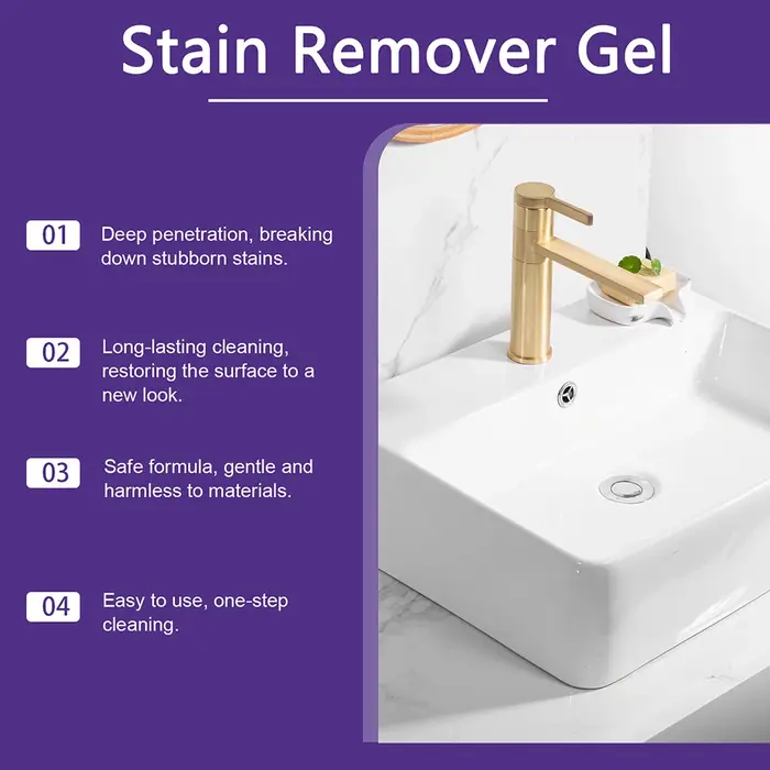 Gel de nettoyage domestique, pouvoir de nettoyage en profondeur pour la maison